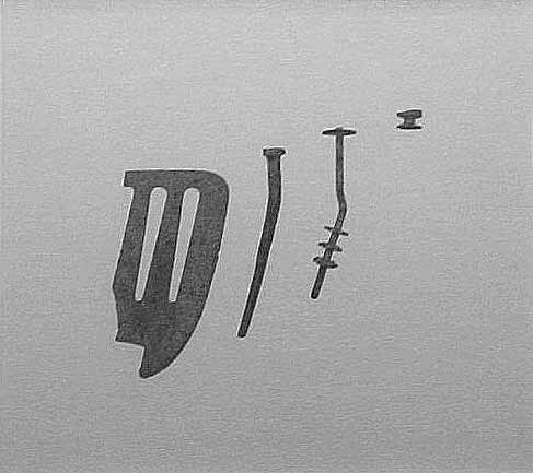 drawing of a collection of objects