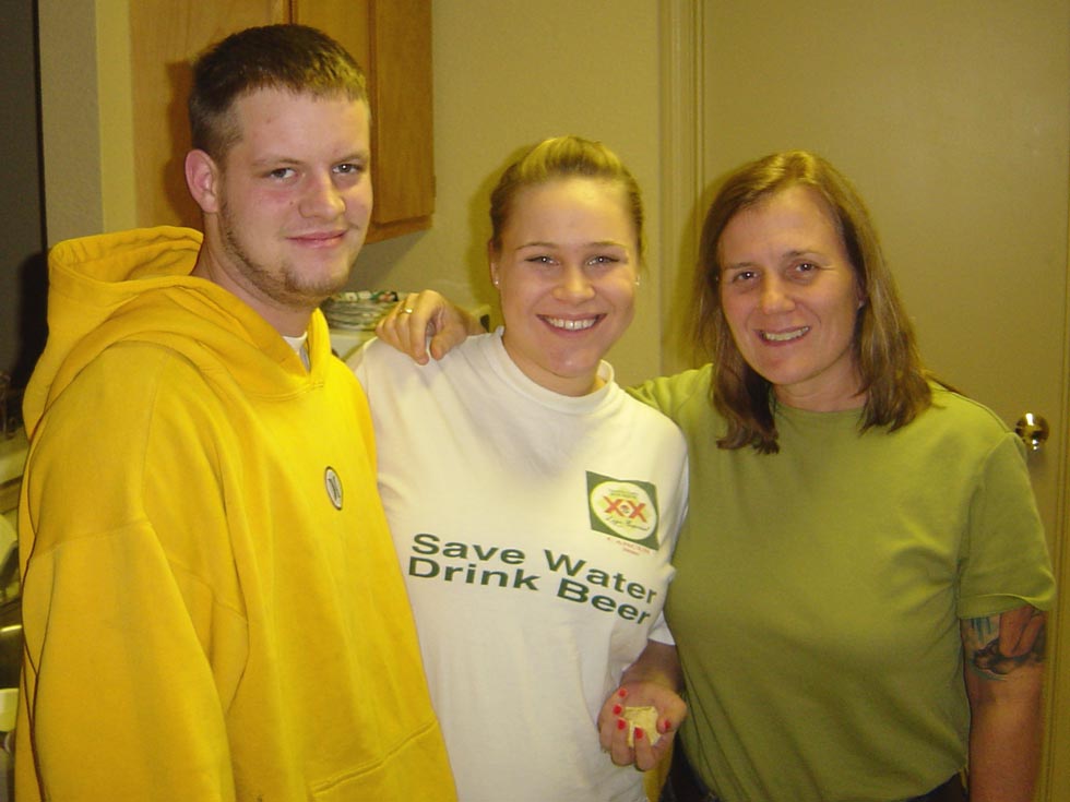Brett and Chris, with Mare