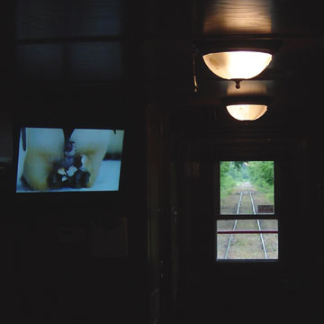 View Toward Rear Of Caboose