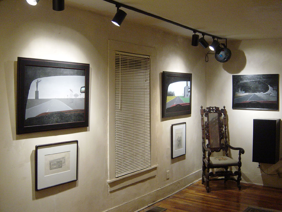 Three Car Series Paintings