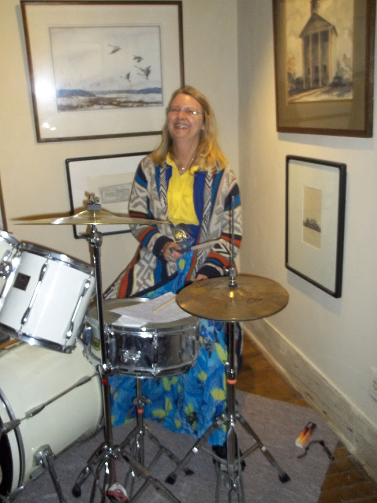 Testing the Drums
