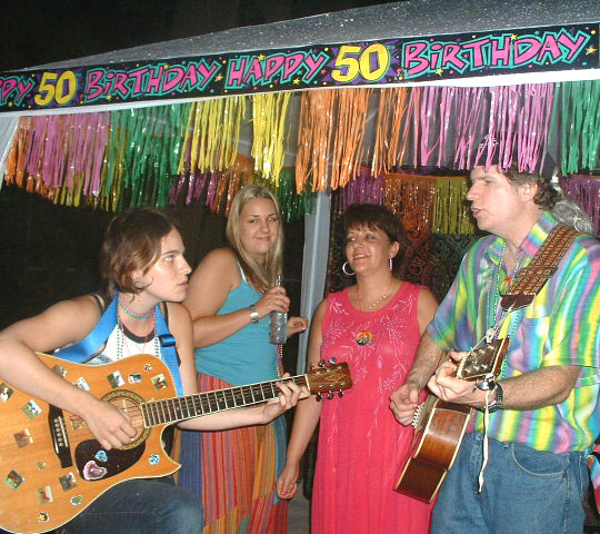 Tami, Sally, Annette and Steve Stivers