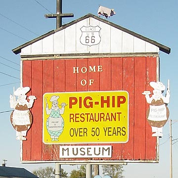 Pig Hip Sign