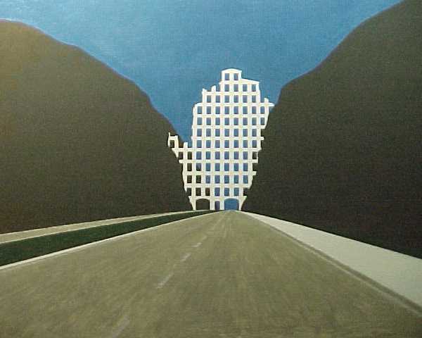 4/26/01-- Car Series, Ice Castle (detail)