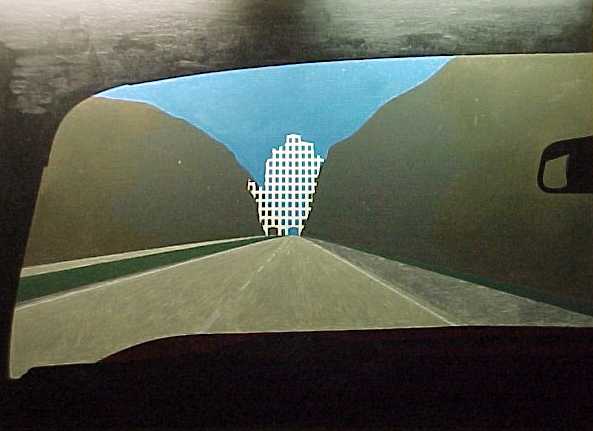 4/27/01-- Car Series, Ice Castle (full view)