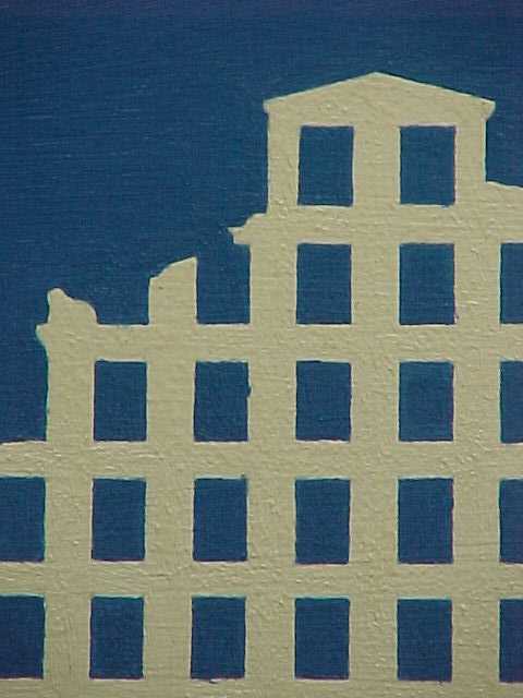 4/28/01-- Car Series, Ice Castle (detail)