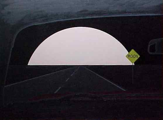 6/4/01-- Car Series, Moon (coat on moon, ground)