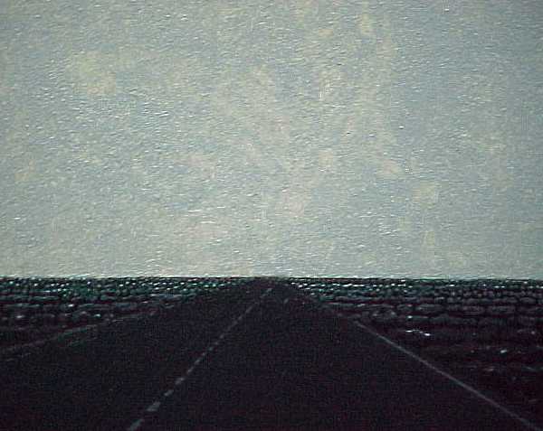 7/31/01-- Car Series, Moon (began green ground)