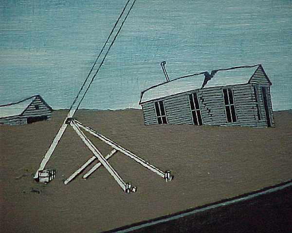 10/12/01-- Car Series, Tanks Up (first coat sky & some detail)