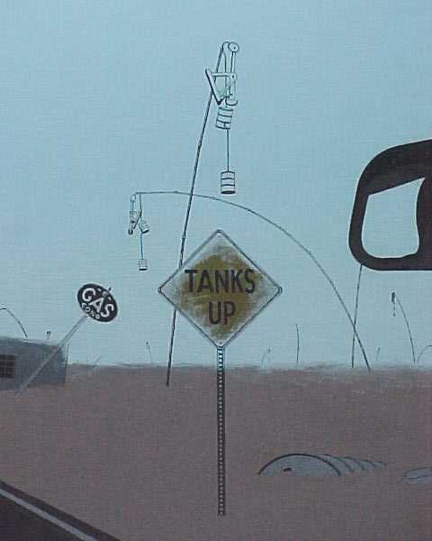 10/30/01-- Car Series, Tanks Up (continue relining)