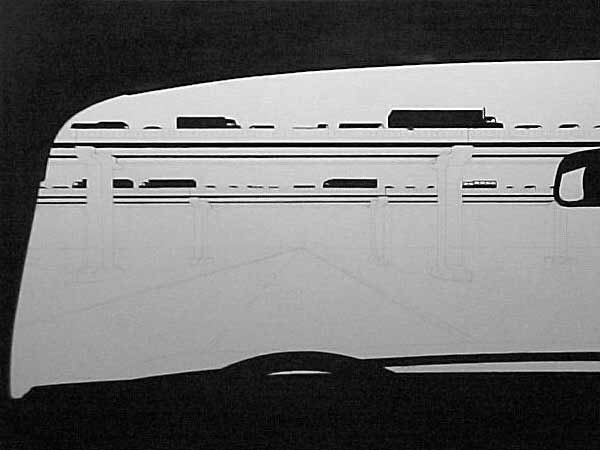 1/25/02-- Car Series, Blue Highway (2 Mars Black, 1 Liquin)
