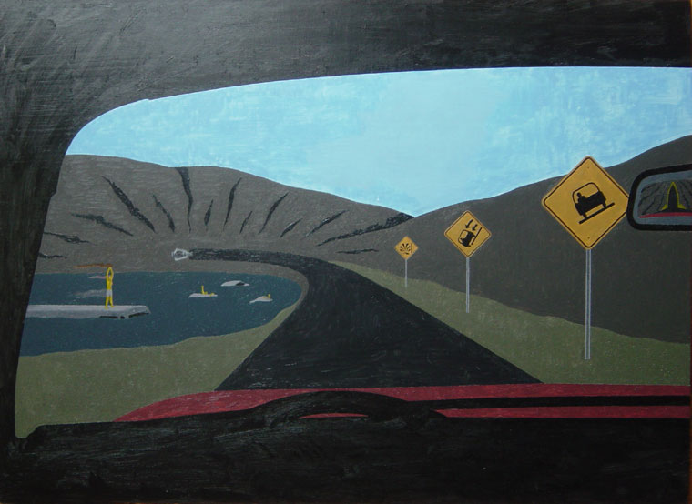 2/13/08-- Car Series, Splash (first coat finished)