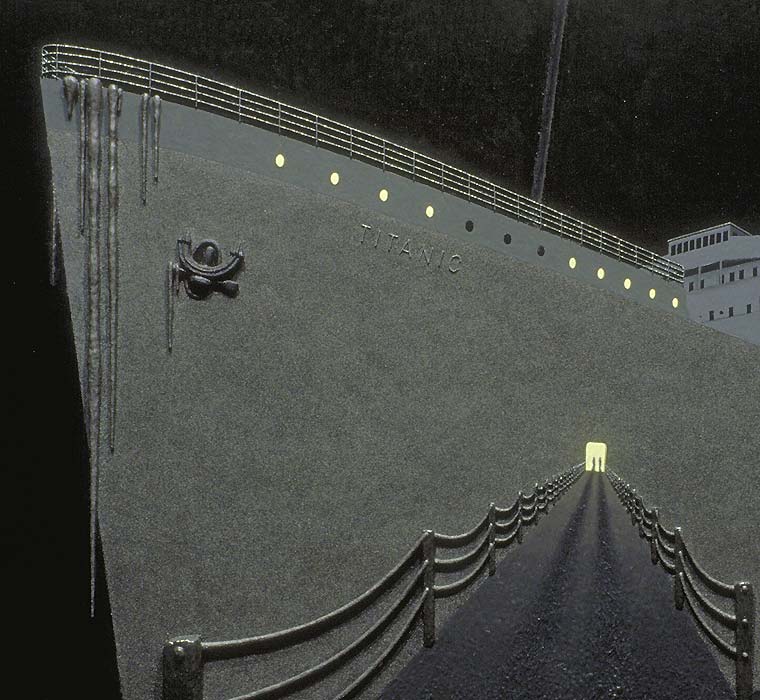 Detail of prow of ship