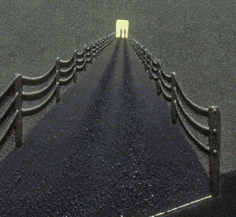 Detail of gangway and figures