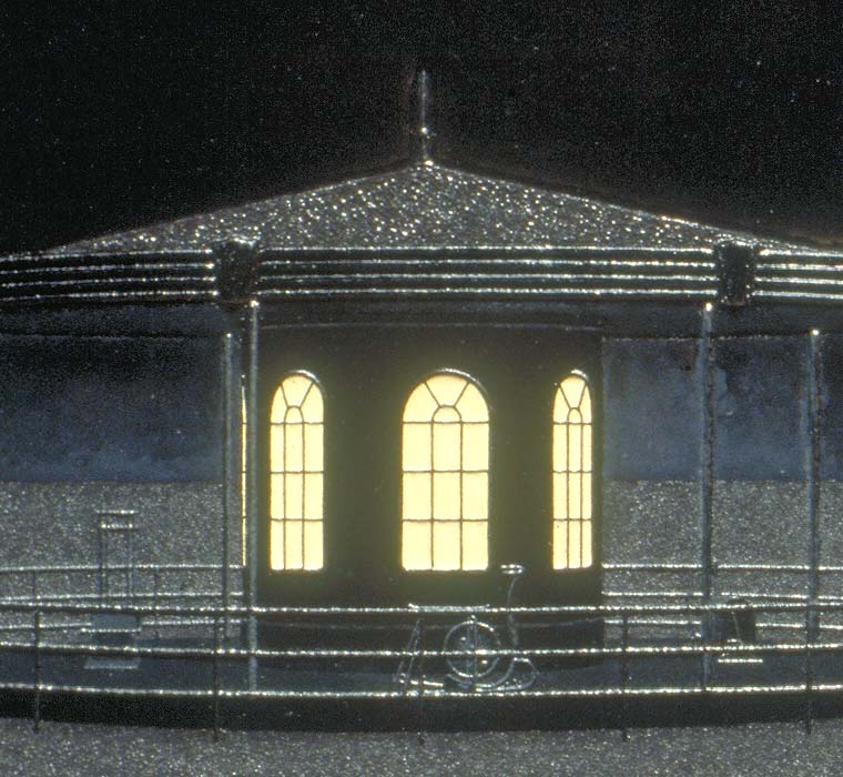 Detail of machines and windows