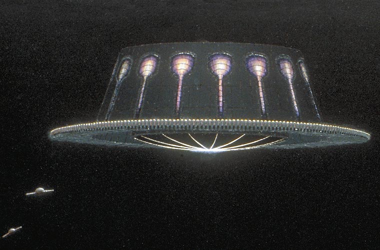 Detail of mothership and remote vehicles