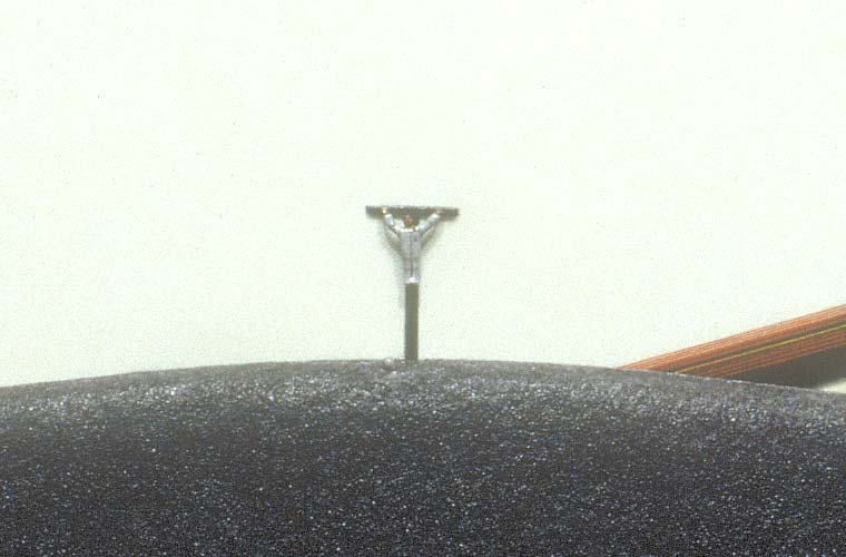 Detail of crucified astronaut
